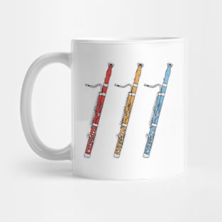 Bassoon Bassoonist Summer Music Festival Woodwind Musician Mug